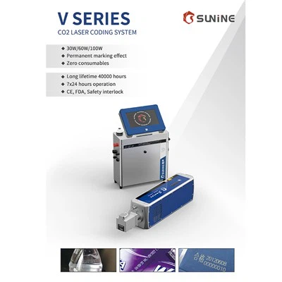 Máquina de marcação a laser de CO2 de 100 W